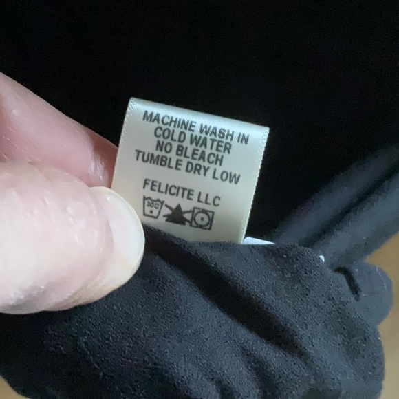 NWOT Beautiful Black Rayon Dress By Félicité. Size 2. - Picture 9 of 13